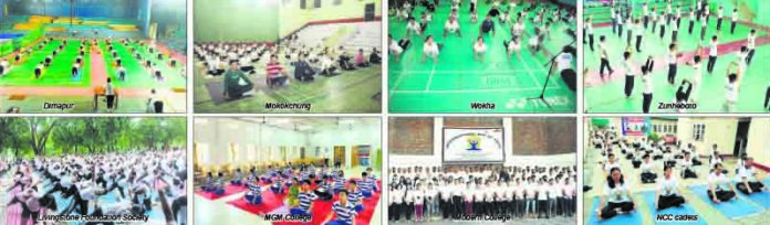International Day of Yoga celebrated across Nagaland