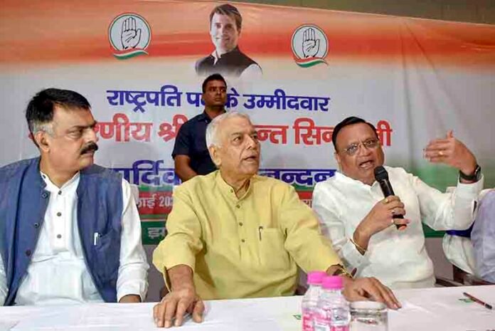 Yashwant Sinha in Ranchi