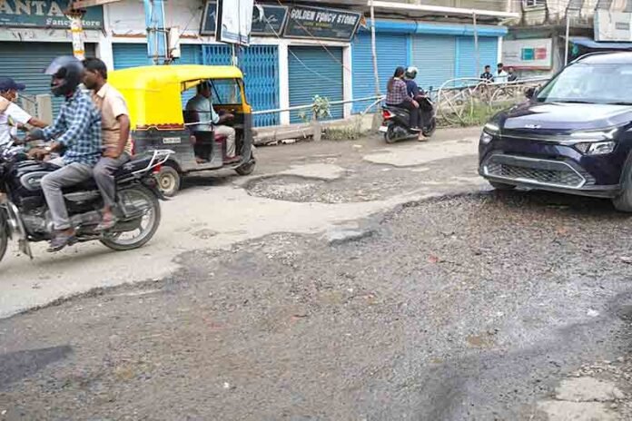 Roads in Dimapur city