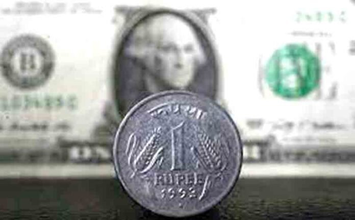Rupee fall f