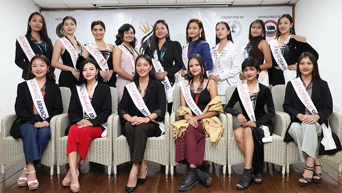 Miss Northeast contestants arrive Kohima