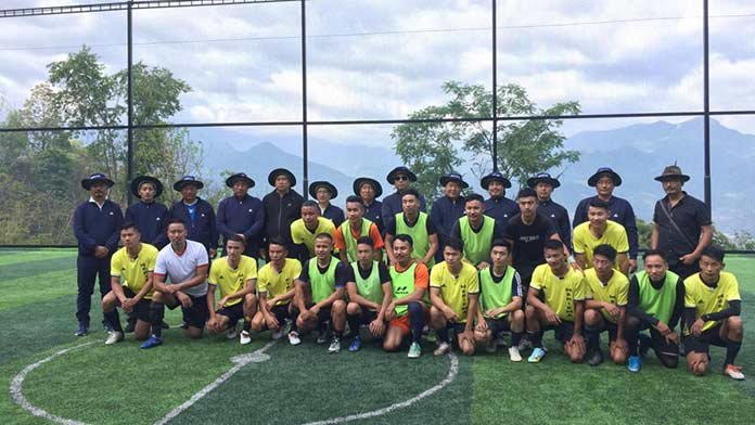 Futsal tourney for churches underway
