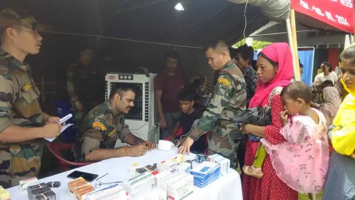 Assam Rifles engage