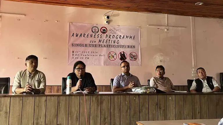Awareness on Single Use Plastic in Kohima