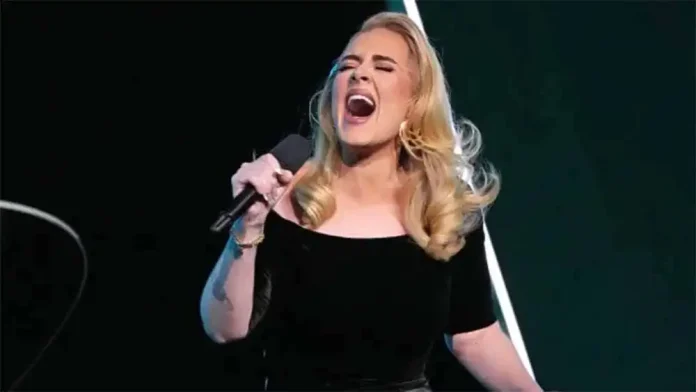 Adele suffering from ear