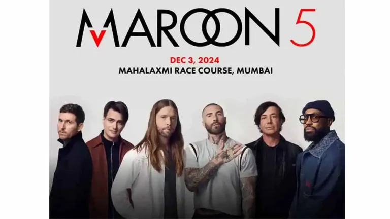 Maroon 5 to debut in India with Mumbai concert on December 3
