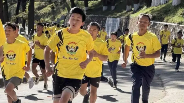 Nagaland: Army organises run up event to the hornbill festival
