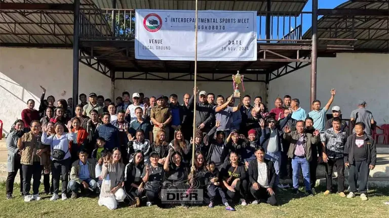 Pughoboto 3rd inter departmental sports meet
