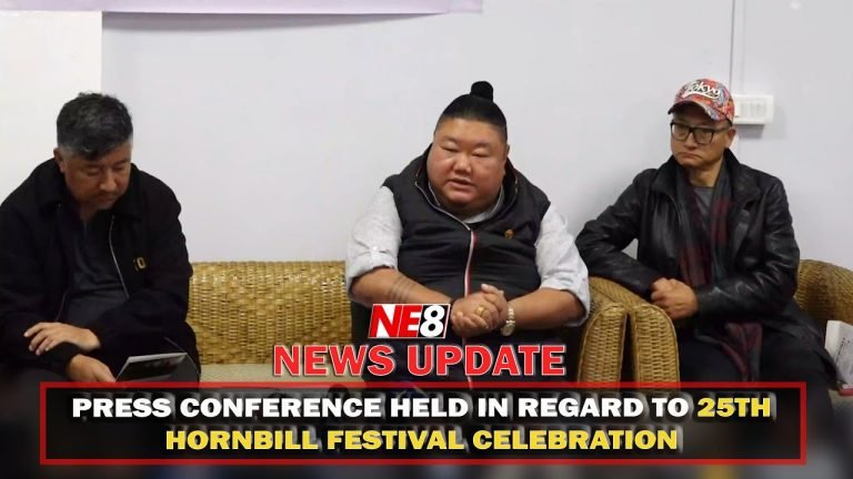 PRESS CONFERENCE HELD IN REGARD TO 25TH HORNBILL FESTIVAL CELEBRATION