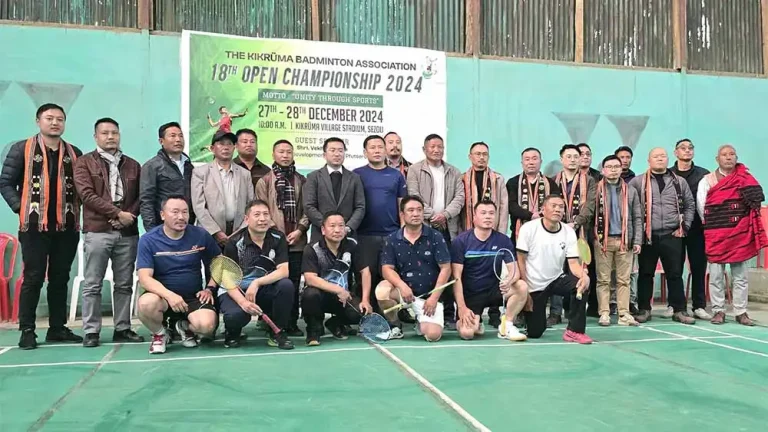 18th open championship of Kikruma Badminton Association concludes