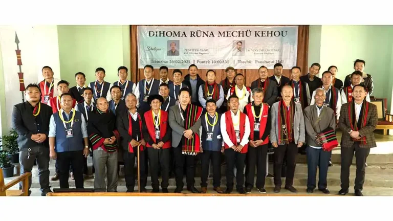 Dihoma Village Council holds village meeting-cum-gathering