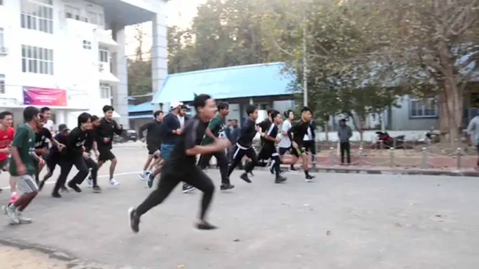 NNSS organises Marathon in Chumou