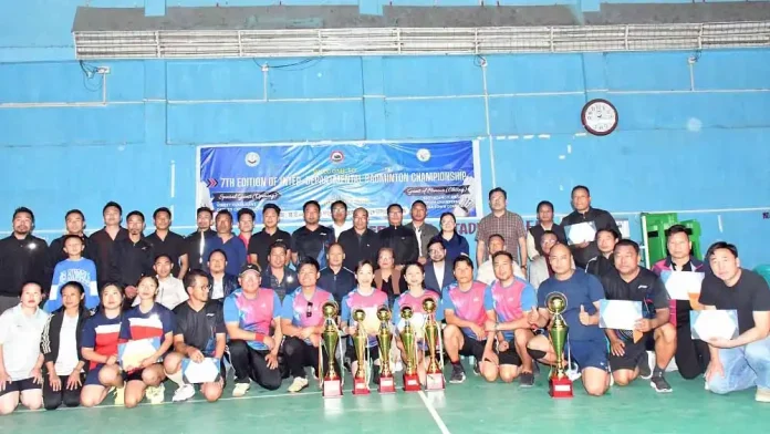 7th inter- departmental badminton