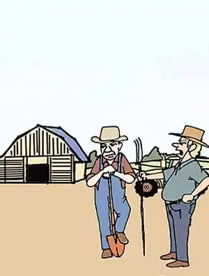 “To survive in Trump’s make America Great Again, we farmers have to grow American grain again.”