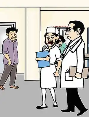 “Doctor, these days, patients think they know about health issues. They even question diagnosis and treatment.”