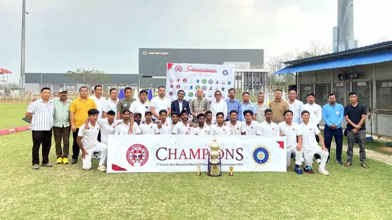 Dimapur clinches 5th Late G. Rio Memorial U19 Inter-District title