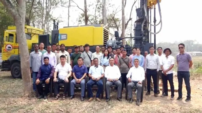 Drilling rig commissioned in Wka,