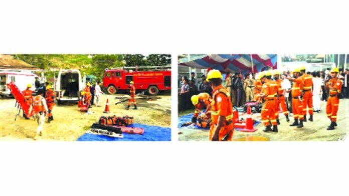 Civil defence mock drills conducted