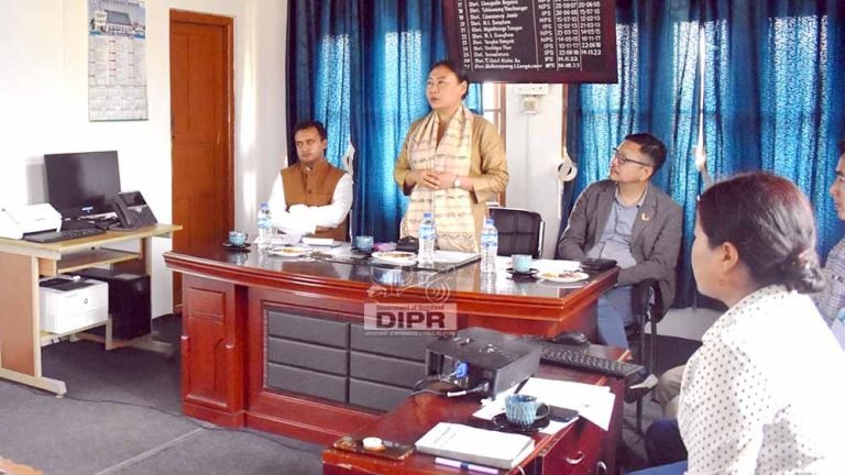 Phangnon Konyak launches ‘Youth migration monitoring and safety’